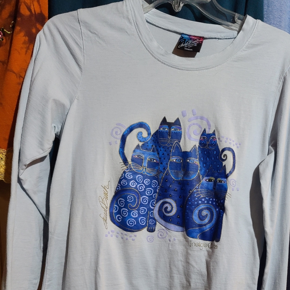 Larel Burch Cats Long Sleeve Tee